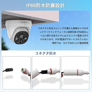 Amazon.co.jp: 【4K800万画素・ 双方向通話】 WEILAILIFEドーム